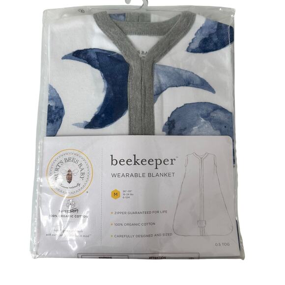 Burt's Bees Baby Bee Keeper Wearable Blanket - M - Picture 1 of 5